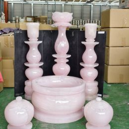 2號粉玉玉石油燈祖-台灣製作