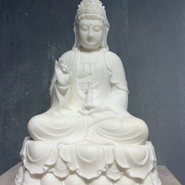 漢白玉尺六觀音